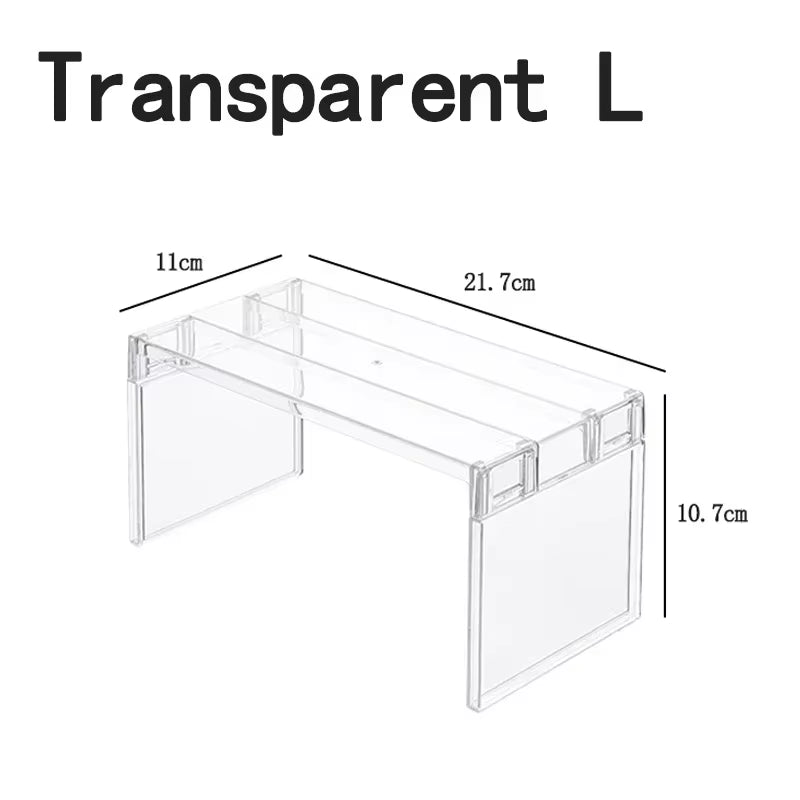 Kitchen Cupboard Organizer Retractable Cabinet Shelf Seasoning Bottle Spice Rack Dish Shelf Kitchen Accessories Storage Rack